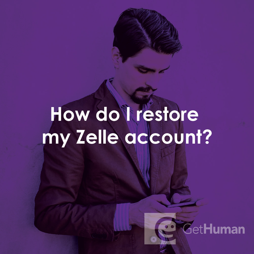 How Do I Restore My Zelle Account 